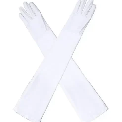 Elbow Gloves, Evening Opera Gloves Long Gloves Fancy Dress Gloves 1920s Style> Tillbehör