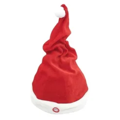 Elektrisk Jul Tomtehatt Batteridriven Rolig Skakande Dansande Sjungande Tomtehatt Jul Party Rekvisita> Huvudbonader