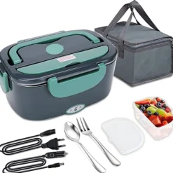 Elektrisk matlåda värmebehållare 3i1 bil lastbil arbete. [YD]> Dräkter