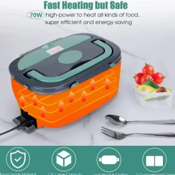 Elektrisk matlåda värmebehållare 3i1 bil lastbil arbete. [YD]><noscript><img width=