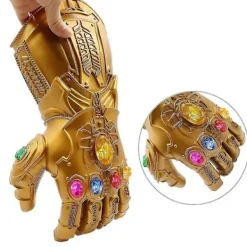 Elektroniska PVC-handskar med batteridrivna LED-lampor - Thanos Infinity Gloves-WELLNGS><noscript><img width=