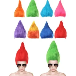 Elf Pixie Wig Cartoon Cosplay ROSA><noscript><img width=