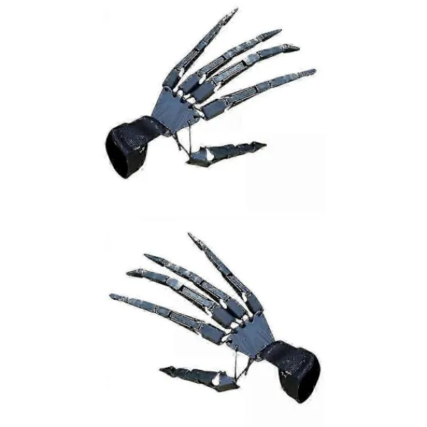 Emulsion Halloween Articulerade Fingrar Fingerhandskar Fingerförlängningar Blå> Tillbehör