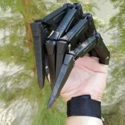 Emulsion Halloween Articulerade Fingrar Fingerhandskar Fingerförlängningar Blå><noscript><img width=