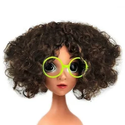 Encanto Mirabel Cosplay Peruk Kvinna Flicka Full Hair Peruker Fest Fancy Dress Up Rekvisita><noscript><img width=