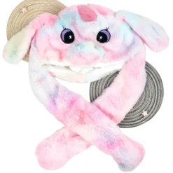 Holocky Enhörningshatt med rörliga öron, Roliga hattar, Vinterhatt> Huvudbonader