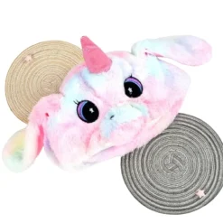 Holocky Enhörningshatt med rörliga öron, Roliga hattar, Vinterhatt><noscript><img width=
