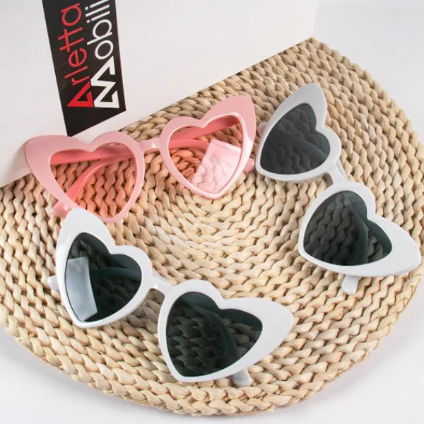 Enkel festlig hjärtformad pannband, slöjhuvudband, huvudbonad, bröllopsglasögon, enkel festdekoration, brudtjejstätning No,> Smink