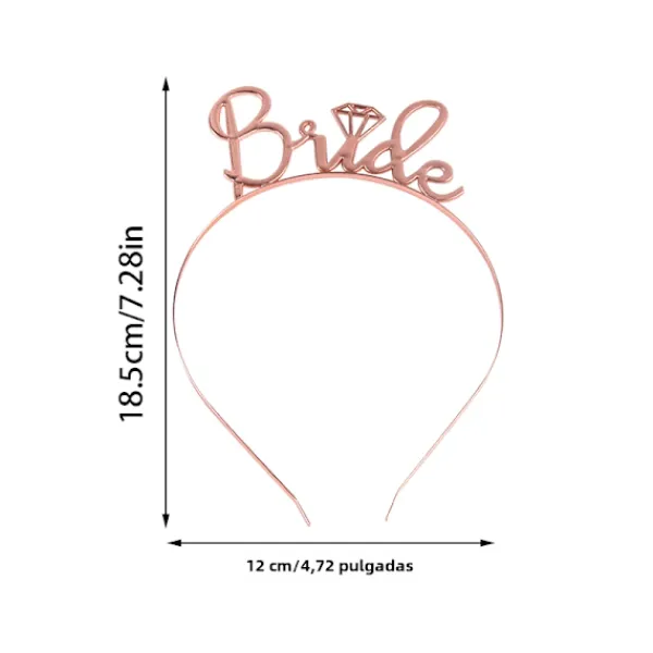 Enkel festlig hjärtformad pannband, slöjhuvudband, huvudbonad, bröllopsglasögon, enkel festdekoration, brudtjejstätning No,> Smink