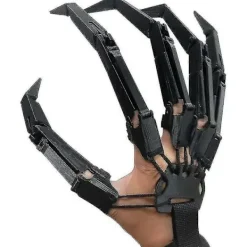 Ett par Halloween Articulated Fingers, 3D-printade Articulated Finger Extensions, med flexibla leder - Skeletthänder> Tillbehör