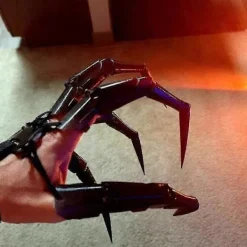 Ett par Halloween Articulated Fingers, 3D-printade Articulated Finger Extensions, med flexibla leder - Skeletthänder> Tillbehör