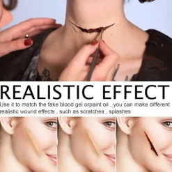 Ett realistiskt SFX-sminkset perfekt för Halloween och cosplay, med lättanvända ärr-, sår-, brännskade- och lacerationseffekter.><noscript><img width=