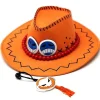 Ett stycke Portgas D Ace Cowboy Hat Kostym Hattar -a> Huvudbonader