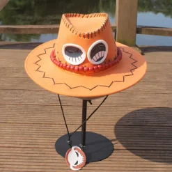 Ett stycke Portgas D Ace Cowboy Hat Kostym Hattar -a> Huvudbonader