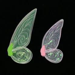 Fé Älv Prinsessa Ängelvingar För Kvinnor Flickor Festdräkter Gul><noscript><img width=