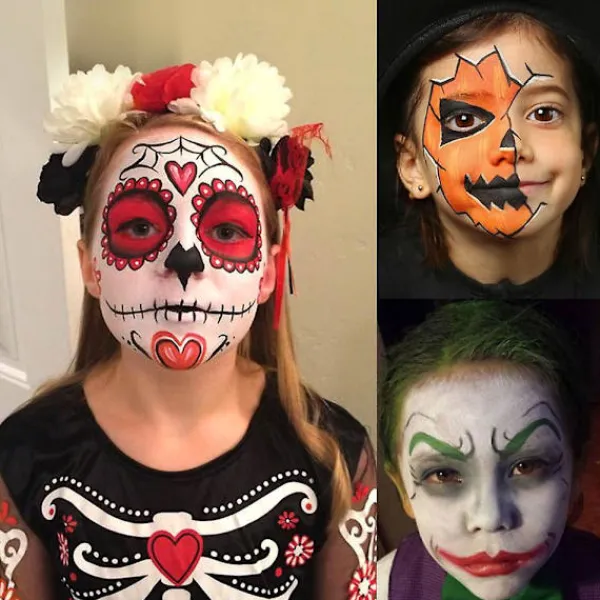 Face Body Paint Set 15 Colors Makeup Palette Washable For Costumes Parties Theater Special Effects> Smink