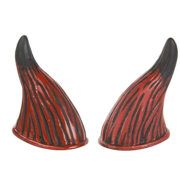 Face makeup devil kit för halloween makeup horn förklädnad> Smink