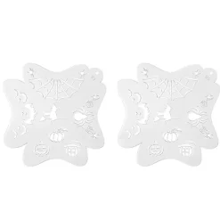 Face Painting Stencils for Kids Hollow Body Painting Templates for Halloween and Holiday Makeup 2 Pcs> Smink