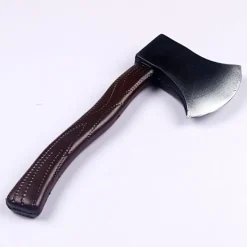 Fake yxa beiL erforderlig uunecht yx leksaker yxa foam axt halloween cosplay rekvisita för kvinnor män (B-svart)><noscript><img width=