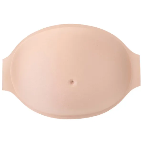 Falsk gravidmage rektangulär andningsbar lättviktig artificiell gravidmage för rekvisita kostymer cosplay> Tillbehör