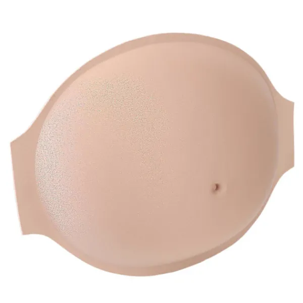 Falsk gravidmage rektangulär andningsbar lättviktig artificiell gravidmage för rekvisita kostymer cosplay> Tillbehör