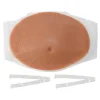 Falsk Gravidmage Silikon Andningsbar Elastisk Artificiell Falsk Gravidmage Rekvisita för Scenföreställning 2-4 Månader> Tillbehör