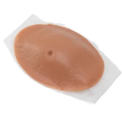 Falsk Gravidmage Silikon Andningsbar Elastisk Artificiell Falsk Gravidmage Rekvisita för Scenföreställning 2-4 Månader><noscript><img width=