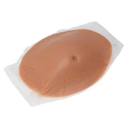 Falsk Gravidmage Silikon Andningsbar Elastisk Artificiell Falsk Gravidmage Rekvisita för Scenföreställning 2-4 Månader><noscript><img width=