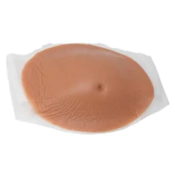 Falsk Gravidmage Silikon Andningsbar Elastisk Artificiell Falsk Gravidmage Rekvisita för Scenföreställning 2-4 Månader><noscript><img width=