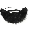 Falsk svart skägg elastisk Halloween fest bal rekvisita> Tillbehör