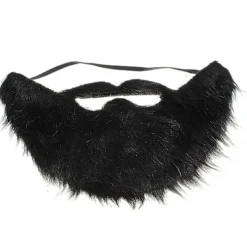 Falsk svart skägg elastisk Halloween fest bal rekvisita> Tillbehör