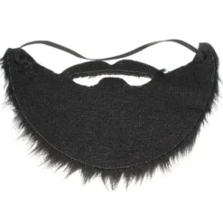 Falsk svart skägg elastisk Halloween fest bal rekvisita><noscript><img width=