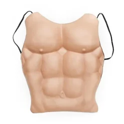 Falska Bröstmuskler Magsexpack Abs Festkläder Passar Rollspel Kul> Tillbehör