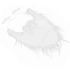 Falska mustaschskägg Justerbar elastisk rep Jultomtenskäggsset för jul><noscript><img width=