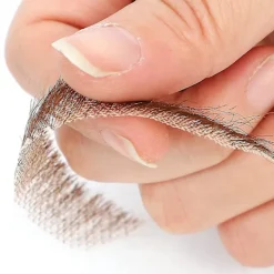 Falskt Skägg Realistiskt 100% Äkta Hår Helt Handknutet Getsskinn Brunt För Män Smink Underhållning/Drama><noscript><img width=