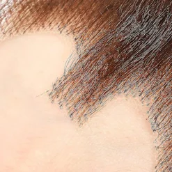 FMYSJ Falskt Skägg Realistiskt 100% Äkta Hår Helt Handknutet Getsskinn Brunt För Män Smink Underhållning/drama (hz06) (FMY)><noscript><img width=