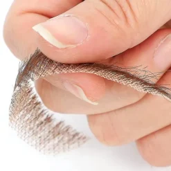 Falskt Skägg Realistiskt 100% Äkta Hår Helt Handknutet Getsskinn Brunt För Män Smink Underhållning/Drama (hz06)><noscript><img width=