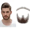 DAO Falskt Skägg Realistiskt Mänskligt Hår Helt Handknutet Getsskinn Brunt För Män Smink Underhållning/drama (hz06) [DB]> Tillbehör