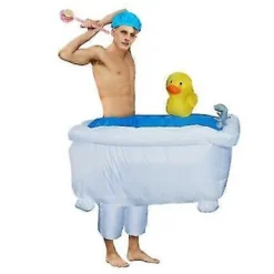 Fantastisk Cool Badkar Uppblåsbar Kostym kompatibel för Vuxen Rolig Cosplay Kostymer Kvinnor Män Festföreställning Kläder Dräkt><noscript><img width=