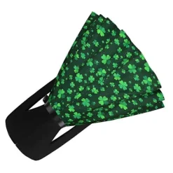 Fashion Rundhalsklänning med Tryck av Fyrklöver för St. Patrick's Day (Storlek M)> Dräkter