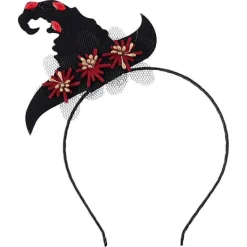 BraVärde Festival Hårband Halloween Kostym Tillbehör 13x12cm Dekorativ Halloweenfest 1-pack-lingling} 13x12cm> Huvudbonader