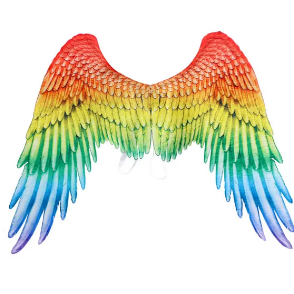 Festliga änglavingar i fiberduk Halloween Överdimensionerade Svarta Vita Vingar Kostymrekvisita Svart Vuxen Angel Wings> Tillbehör