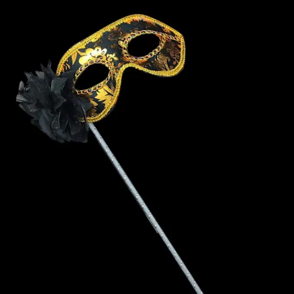 Festmasker Venetiansk maskerad BLÅ> Masker