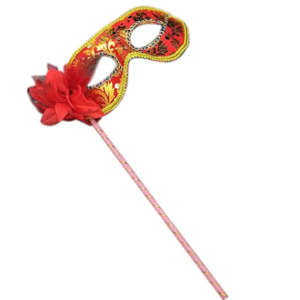 Festmasker Venetiansk maskerad BLÅ> Masker