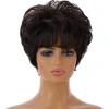 Festperuker Vågigt hår med lockigt hår> Peruker
