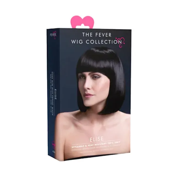 Fever Dam/Dam Elise Peruk One Size Svart One Size> Peruker