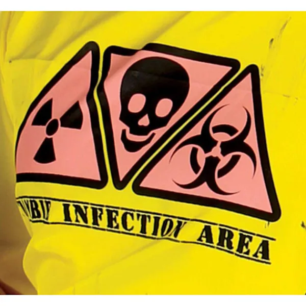 Fiestas Guirca Radioaktiv Kostym L Gul L> Dräkter