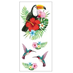 Fiestas Guirca Tropisk Temporär Tatuering One Size Flerfärgad One Size> Smink