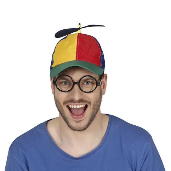 Fiestas Guirca Unisex Vuxen Helikopter Keps One Size Mu One Size> Huvudbonader