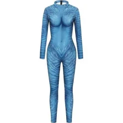 Film Avatar 2 Cosplay Kostym Carnage Jake Sully Neytiri Zentai Vuxen Unisex Sexig Jumpsuit Halloween Bodysuit-Perfekt Kvinna Med Svans XL | Fyndiq><noscript><img width=